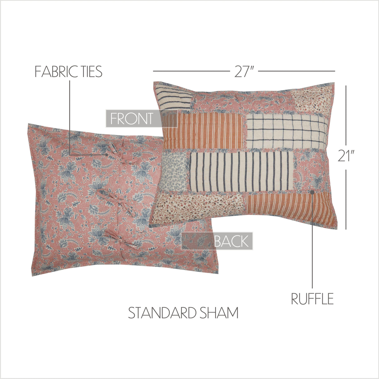 Kaila 5 Piece Quilt Set