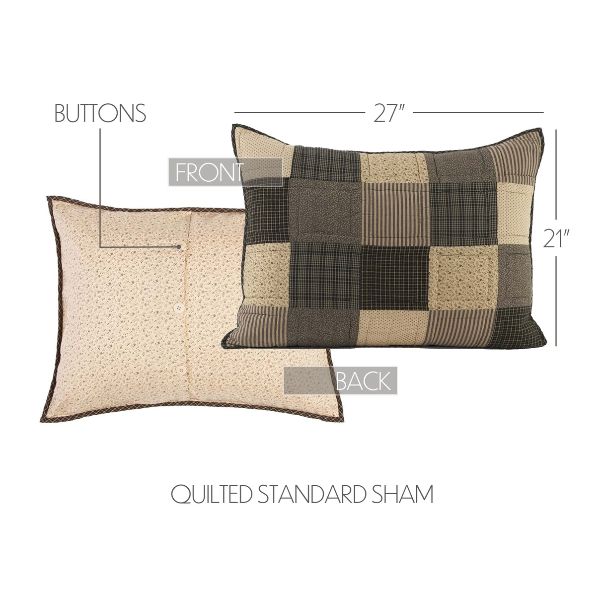 Kettle Grove 5 Piece Quilt Set