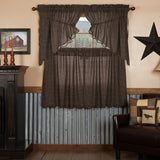 Kettle Grove Plaid Curtain Set