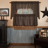 Kettle Grove Plaid Curtain Set