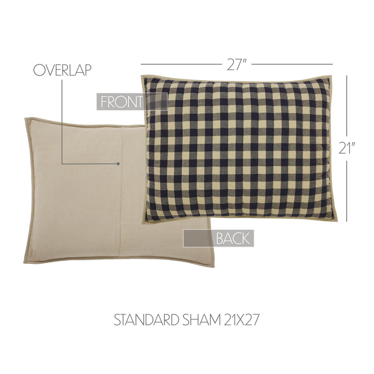 My Country 6PC Navy Bedding Set Twin (1 Quilt, 2 Shams, 2 Pillowcases, 1 Bedskirt)
