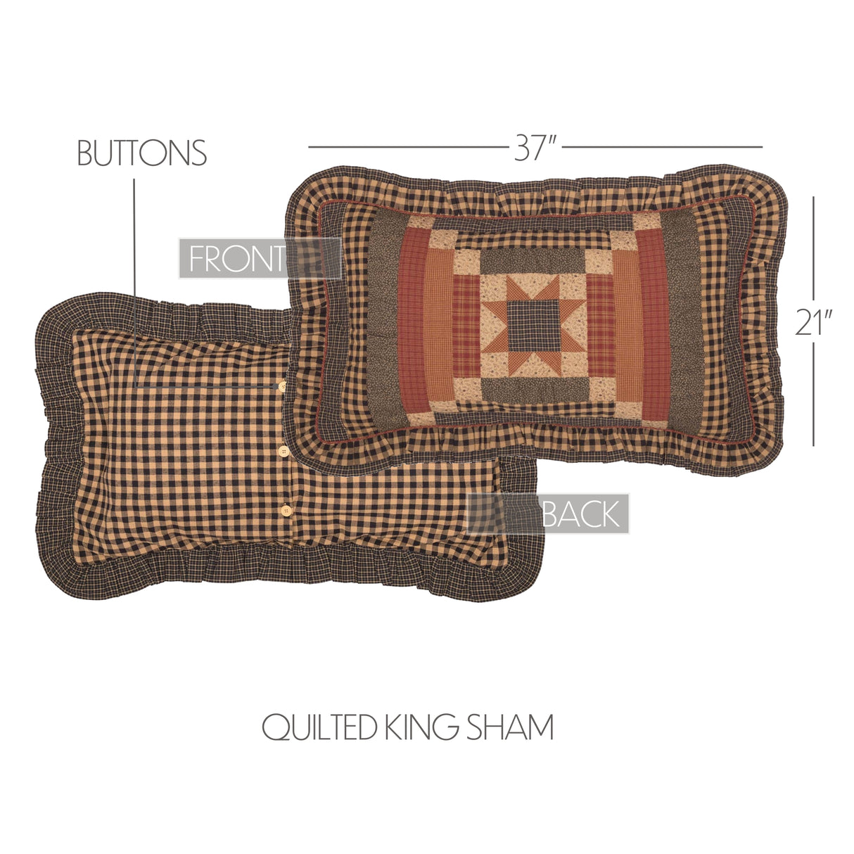 Maisie 3 Piece Quilt Set