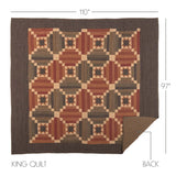 Maisie 5PC Natural Bedding Set King (1 Quilt, 2 Shams, 2 Pillowcases)