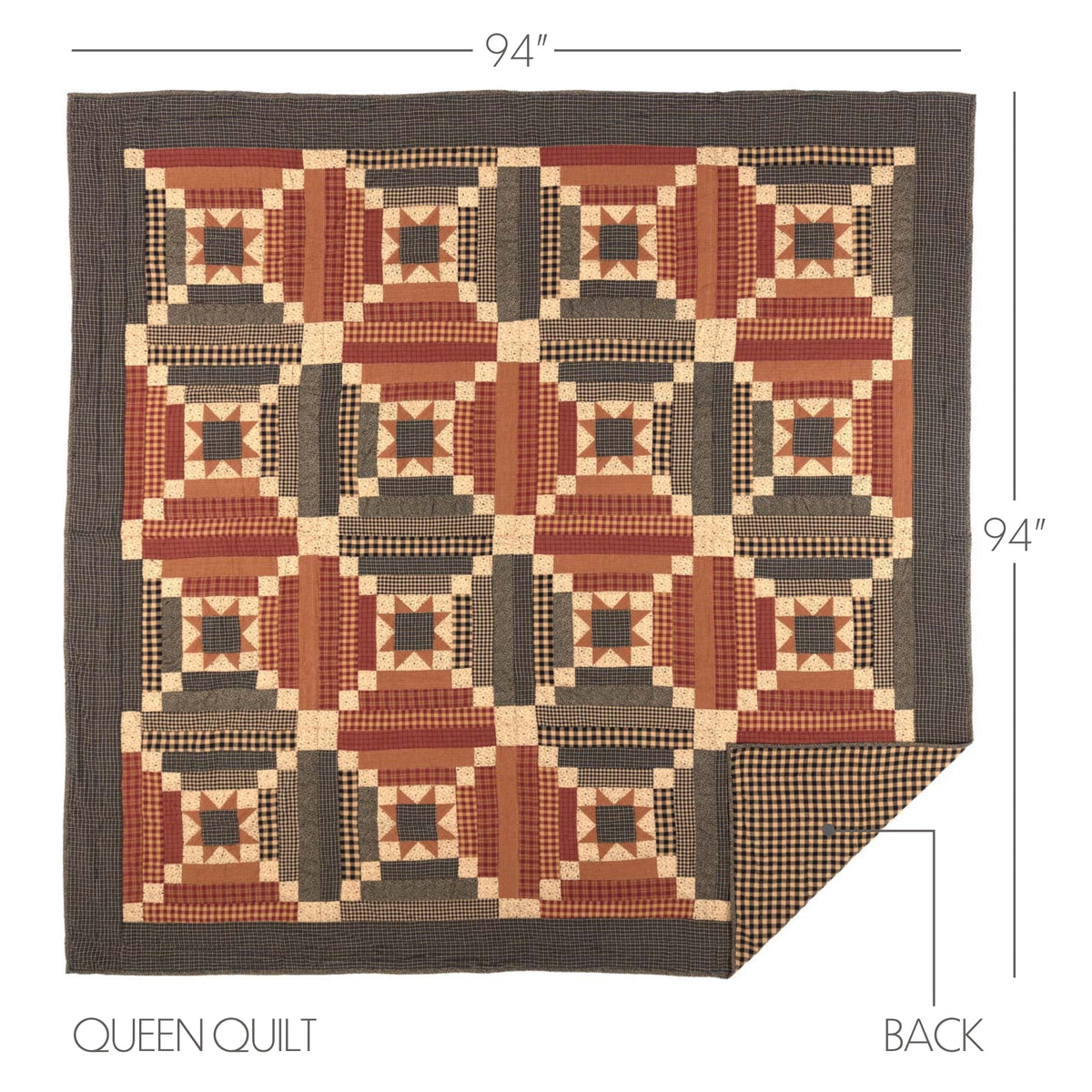 Maisie 6PC Natural Bedding Set Queen (1 Quilt, 2 Shams, 2 Pillowcases, 1 Bedskirt)