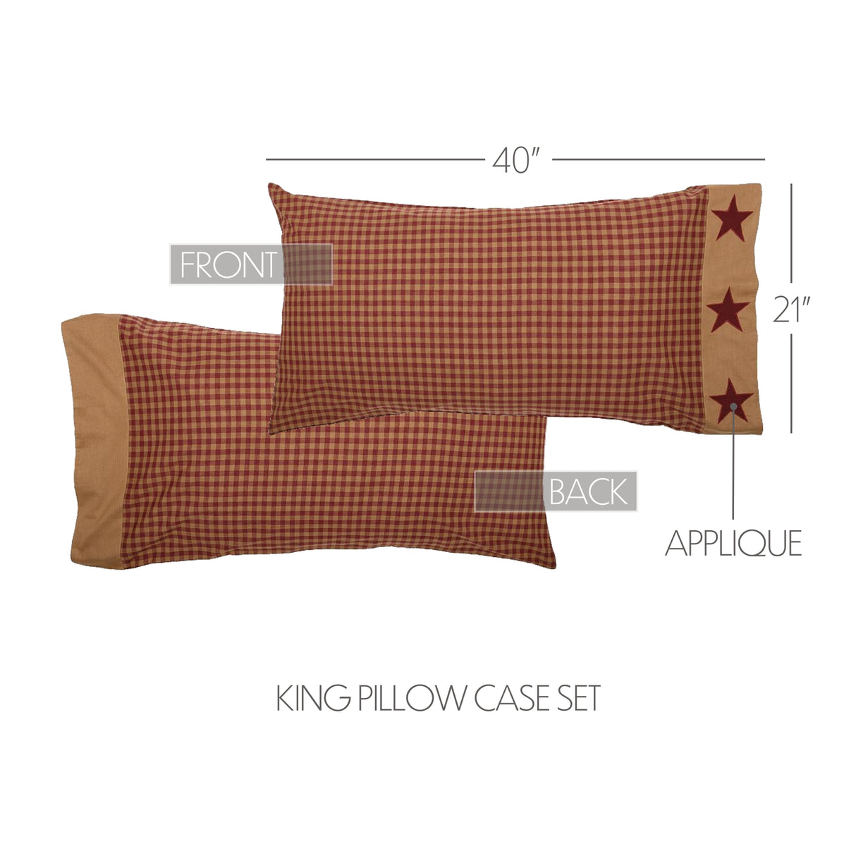Ninepatch Star 5 Piece Quilt Set