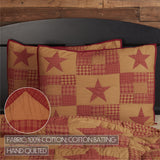 Ninepatch Star 5 Piece Quilt Set