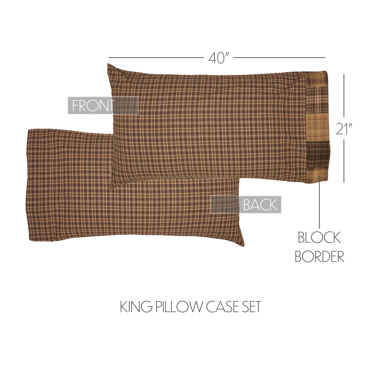 Prescott 8PC Russet Bedding Set Luxury King (1 Quilt, 2 Shams, 2 Pillowcases, 1 Bedskirt, 2 Euros)