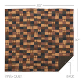 Patriotic Patch 4 Piece Quilt Set