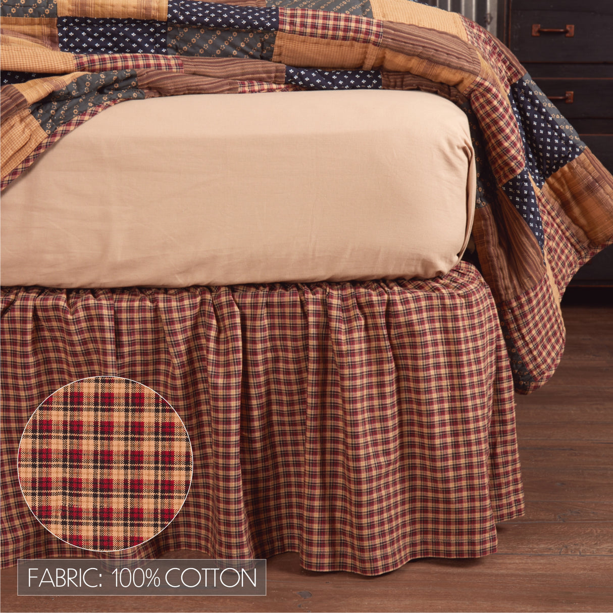 Patriotic Patch 4 Piece Quilt Set