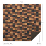 Patriotic Patch 5 Piece Quilt Set