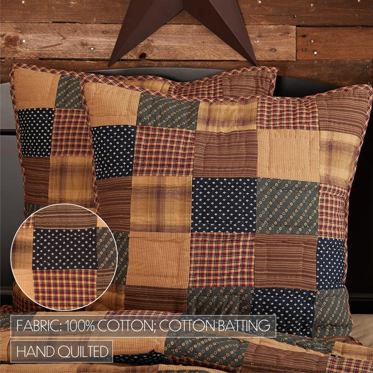 Patriotic Patch 8 Piece Quilt Set