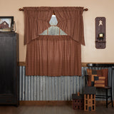 Patriotic Patch Curtain Set