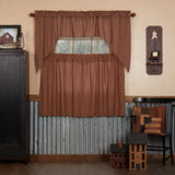 Patriotic Patch Curtain Set