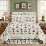 Rosehill Cottage 4PC Dusty Rose Bedding Set