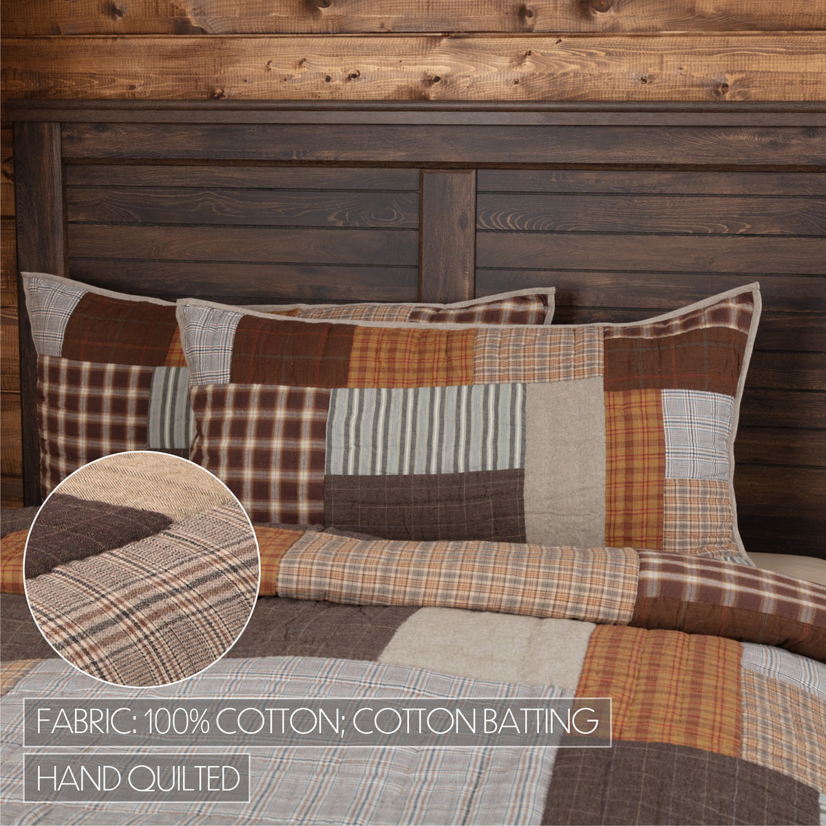 Rory 5PC Greige Bedding Set Cal King (1 Quilt, 2 Shams, 2 Pillowcases)