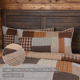 Rory 5PC Greige Bedding Set King (1 Quilt, 2 Shams, 2 Pillowcases)