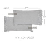 Sawyer Mill Black 5 Piece Quilt Set