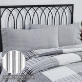 Sawyer Mill Black 5 Piece Quilt Set