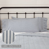 Sawyer Mill Blue 8 Piece Luxury King Quilt Set (1 Luxury King Quilt, 2 King Shams, 2 King Pillowcase, 2 Euro Shams, 1 King Bed Skirt)