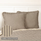 Sawyer Mill Charcoal 8 Piece Luxury King Quilt Set (1 Luxury King Quilt, 2 King Shams, 2 King Pillowcase, 2 Euro Shams, 1 King Bed Skirt)