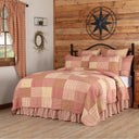 Sawyer Mill Black 5 Piece Quilt Set