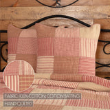 Sawyer Mill Red 8 Piece Twin Quilt Set (1 Twin Quilt, 2 Standard Shams, 2 Standard Pillowcase, 2 Euro Shams, 1 Twin Bed Skirt)