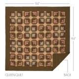 Tea Cabin 3 Piece Quilt Set