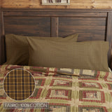 Tea Cabin 5PC Moss Green Bedding Set Luxury King (1 Quilt, 2 Shams, 2 Pillowcases)