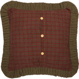 Tea Cabin 8PC Moss Green Bedding Set Twin (1 Quilt, 2 Shams, 2 Pillowcases, 1 Bedskirt, 2 Euros)