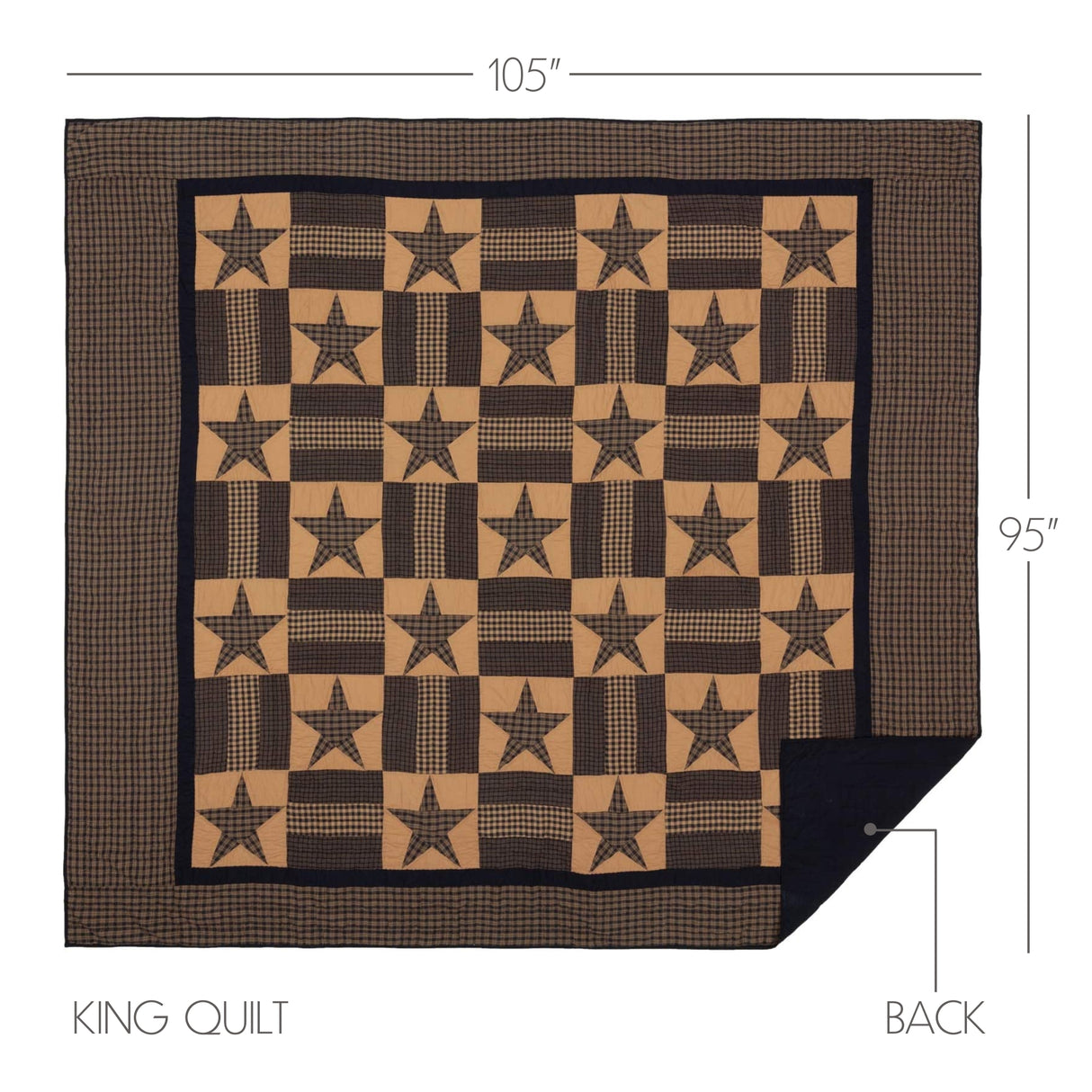 Teton Star 3 Piece Quilt Set