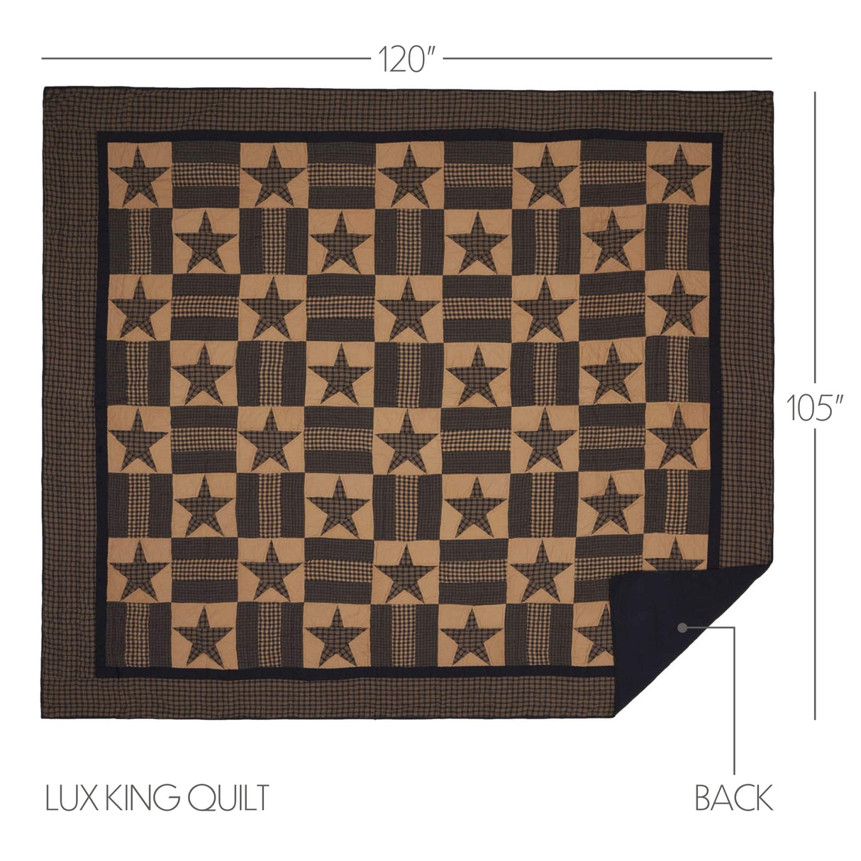 Teton Star 3 Piece Quilt Set