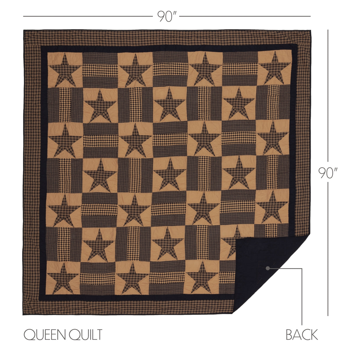 Teton Star 3 Piece Quilt Set