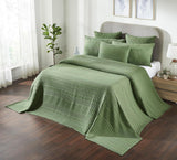 100% Cotton Waffle Weave Blanket & Sham Set of 2