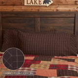 Wyatt 5PC Crimson Bedding Set King (1 Quilt, 2 Shams, 2 Pillowcases)