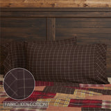 Wyatt 6PC Crimson Bedding Set Twin (1 Quilt, 2 Shams, 2 Pillowcases, 1 Bedskirt)