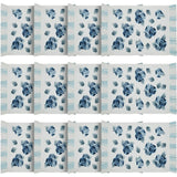 Finders Keepers Hydrangea Ruffled Placemat Set of 2 13x19, 6 Pack 12 Pack