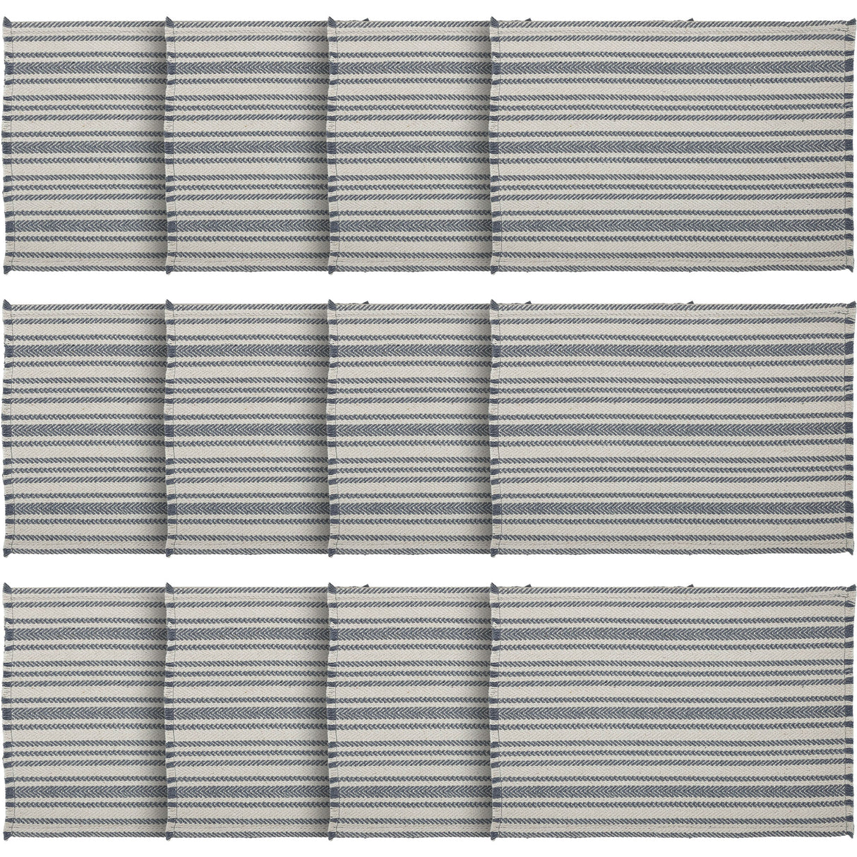 Finders Keepers Chevron Placemat Set of 2 13x19, 6 Pack 12 Pack