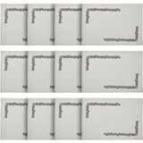 Finders Keepers Eucalyptus Placemat Set of 2 13x19, 6 Pack 12 Pack