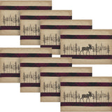 Cumberland Moose Placemat Set of 2 13x19, 4 Pack 8 Pack