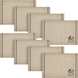 Raven Harvest Burlap Jute Placemat Set of 2 13x19, 4 Pack 8 Pack