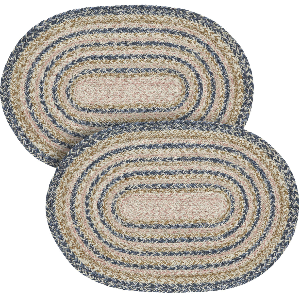 Kaila Jute Oval Placemat 13x19, 2 Pack