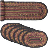 Heritage Farms Mustard Tan 13x72 Table Runner & 6 pc 10x15 Placemat Set