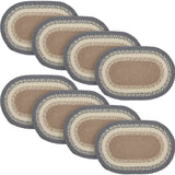 Finders Keepers Oval Placemat 10x15, 8 Pack 8 Pack