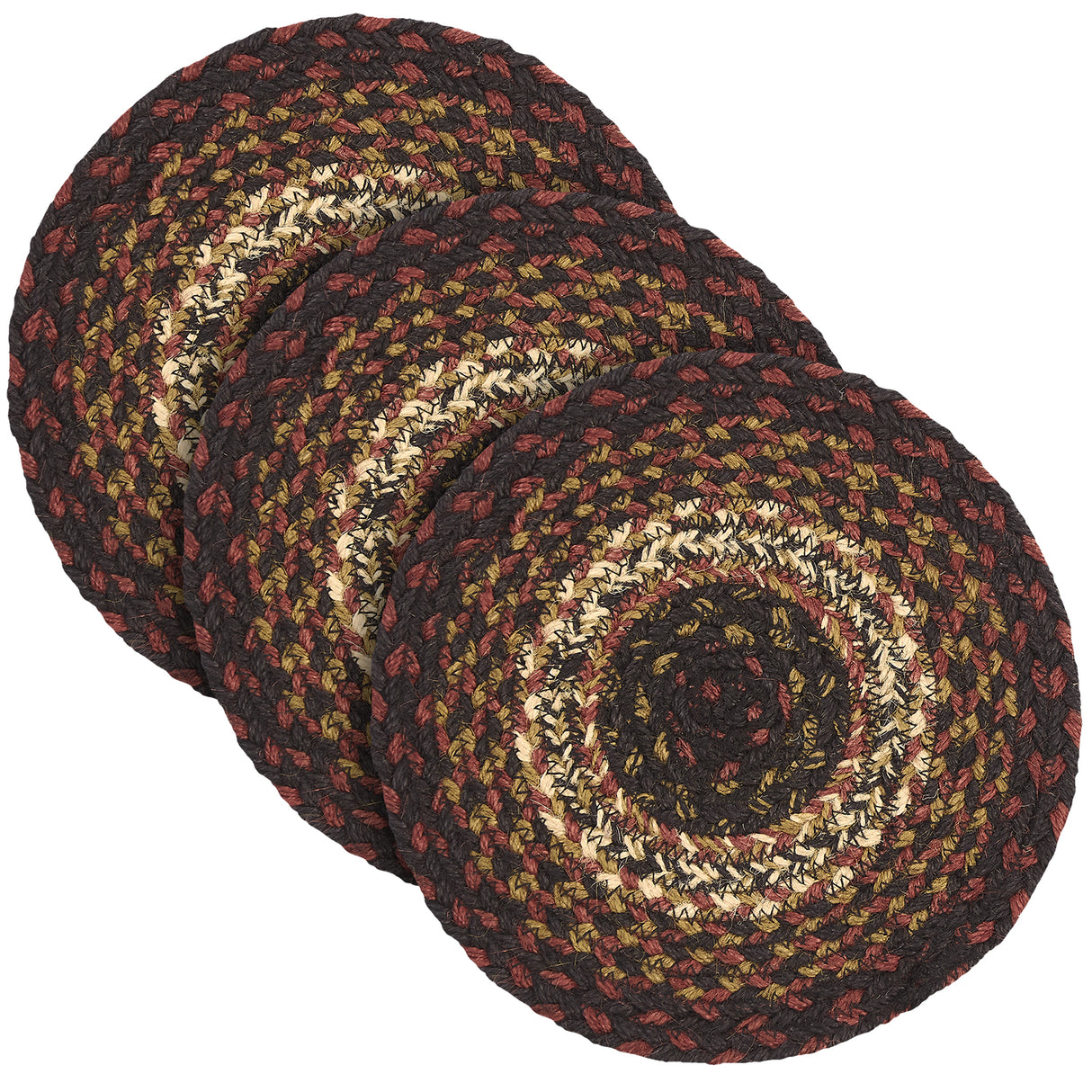 Beckham Jute Trivet 8, Set of 3