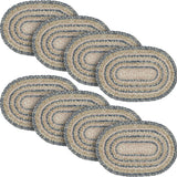 Kaila Jute Oval Placemat 10x15, 8 Pack 8 Pack