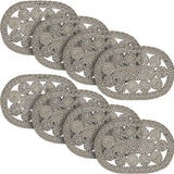 Celeste Blended Pebble Indoor/Outdoor Placemat 13x19, 8 Pack 8 Pack
