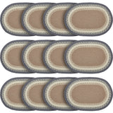 Finders Keepers Oval Placemat 13x19, 12 Pack 12 Pack