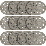 Celeste Blended Pebble Indoor/Outdoor Placemat 13x19, 12 Pack 12 Pack