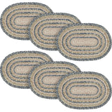 Kaila Jute Oval Placemat 10x15, 6 Pack 6 Pack