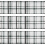 Harper Plaid Green White Placemat Set of 2 Fringed 13x19, 6 Pack 12 Pack